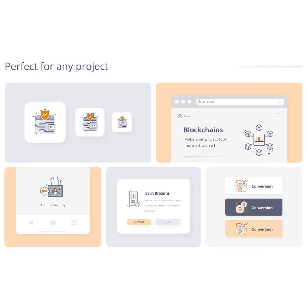 باندل آیکون بیت کوین — تصویر ۵