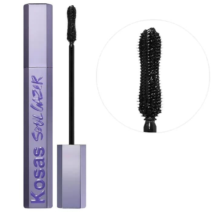 ریمل بلند کننده و سرم تقویت مژه کوزس Kosas Soulgazer Lengthening Mascara + Lash Serum in 1 for Sensitive Eyes