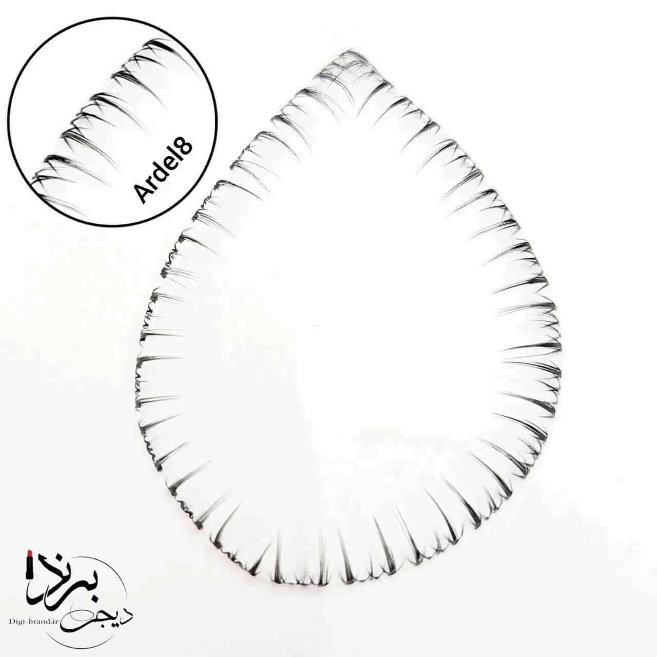 مژه ریسه ای مدل مرلین سایز 8 آردل