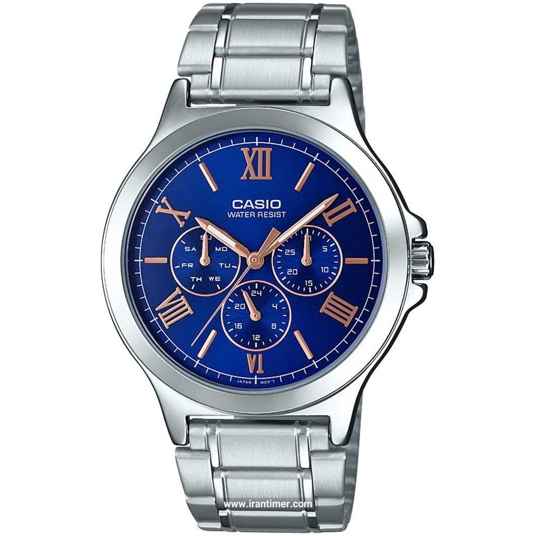 ساعت مردانه کاسیو مدل CASIO MTP-V300D-2AUDF