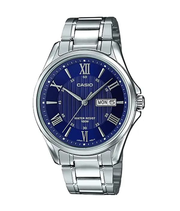 ساعت مردانه کاسیو مدل CASIO MTP-1384D-2AVDF — تصویر ۹
