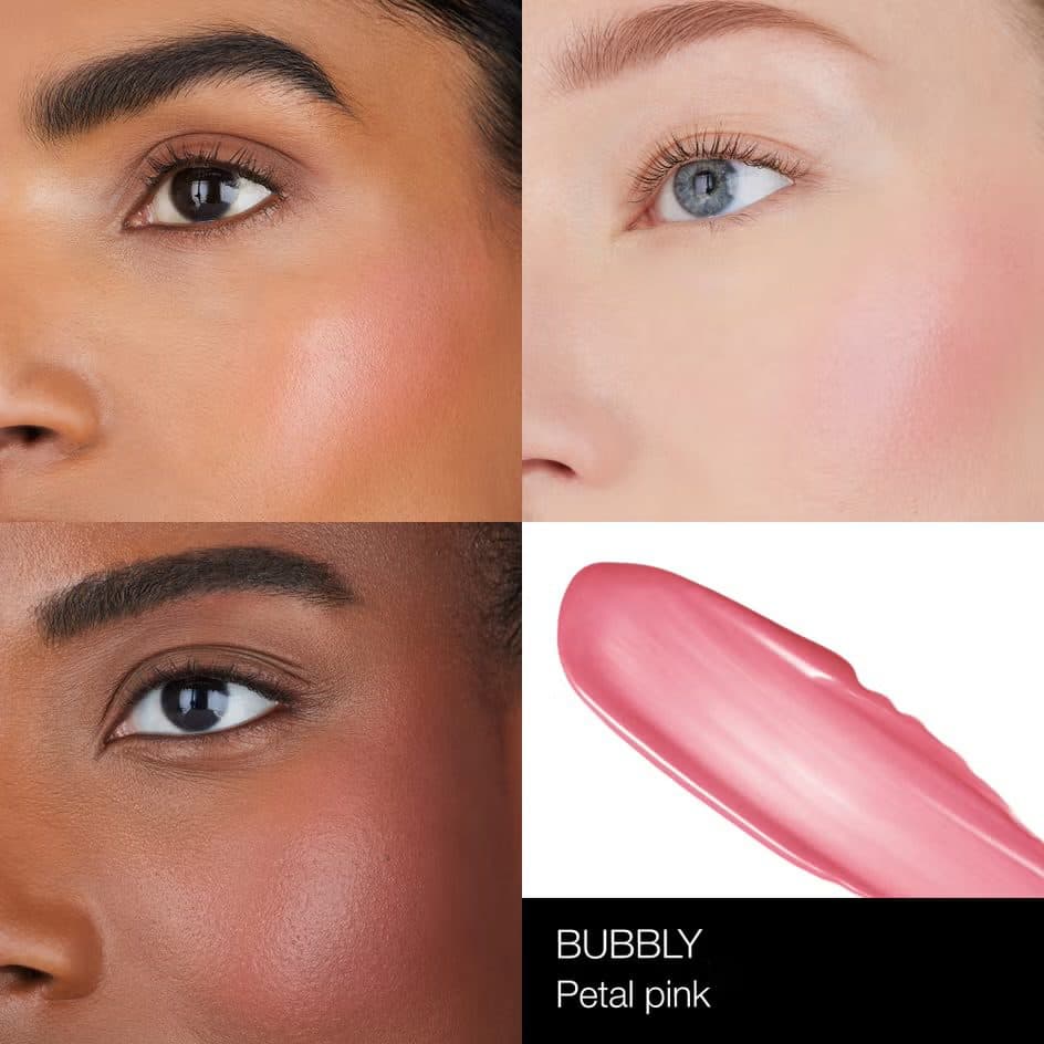 رژگونه مایع دوتایی نارس مدل Afterglow Liquid Blush Duo رنگ Orgasm و Bubbly | حجم پک 14 میلی‌لیتر — تصویر ۵