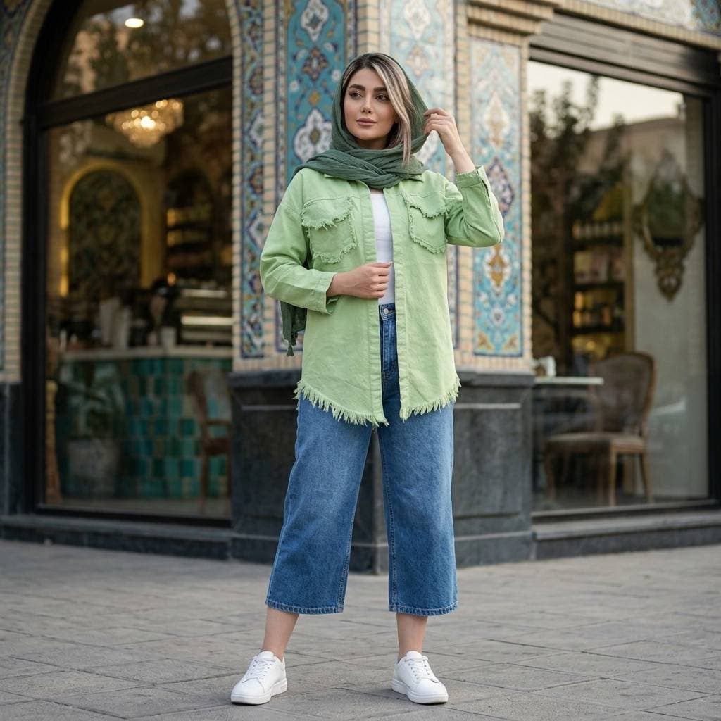 مانتو الی زنانه خنک (ضمانت اصالت ) ارسال رایگان
