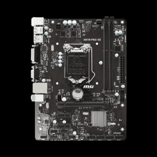 مادربرد H81M PRO-VD lga1150 ddr3 کارکرده