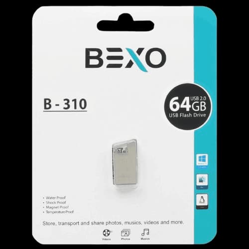 فلش مموری BEXO B-310 USB2.0 Flash Memory-64GB