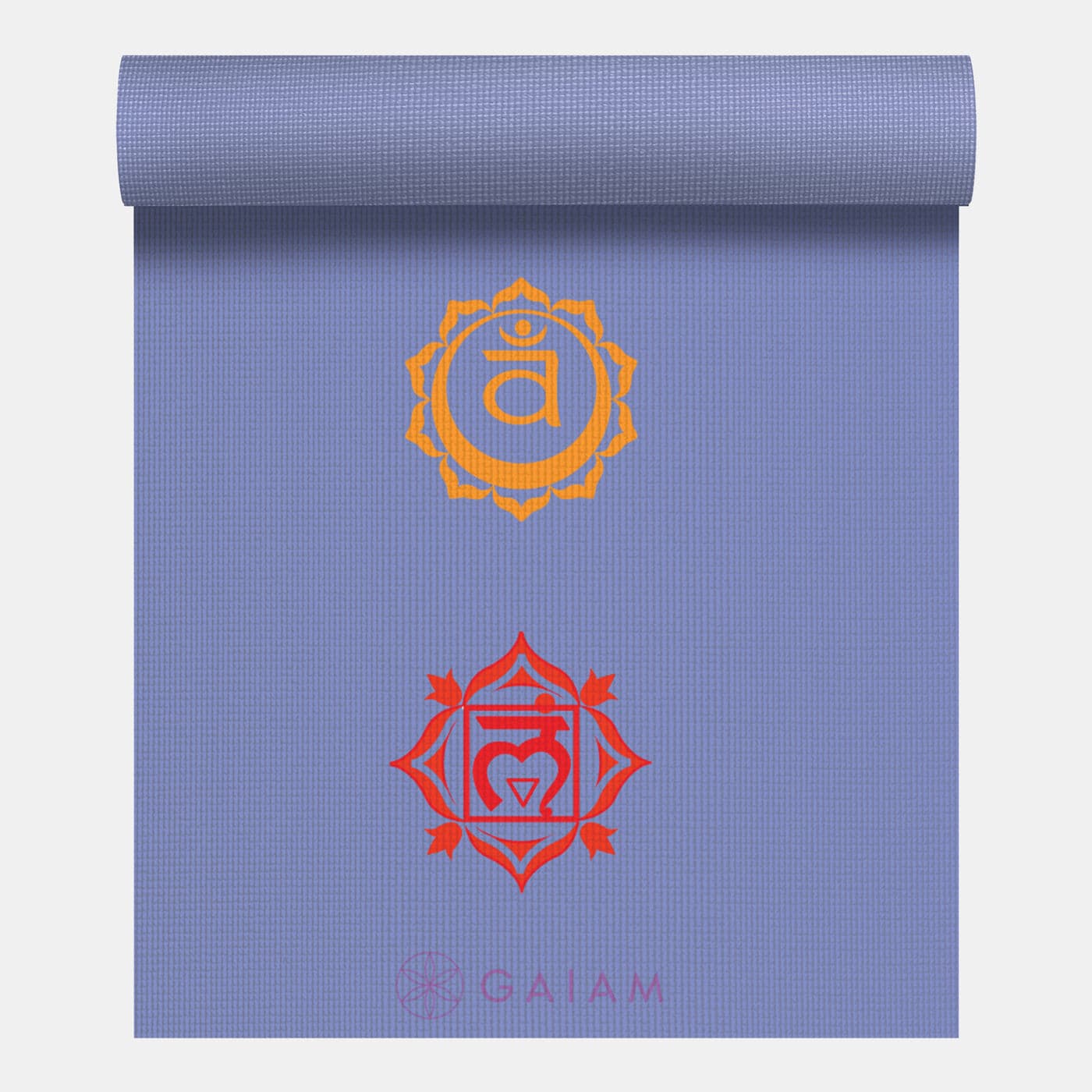 مت یوگا یونیسکس گایام Gaiam Chakra Yoga Mat (4mm) — تصویر ۴