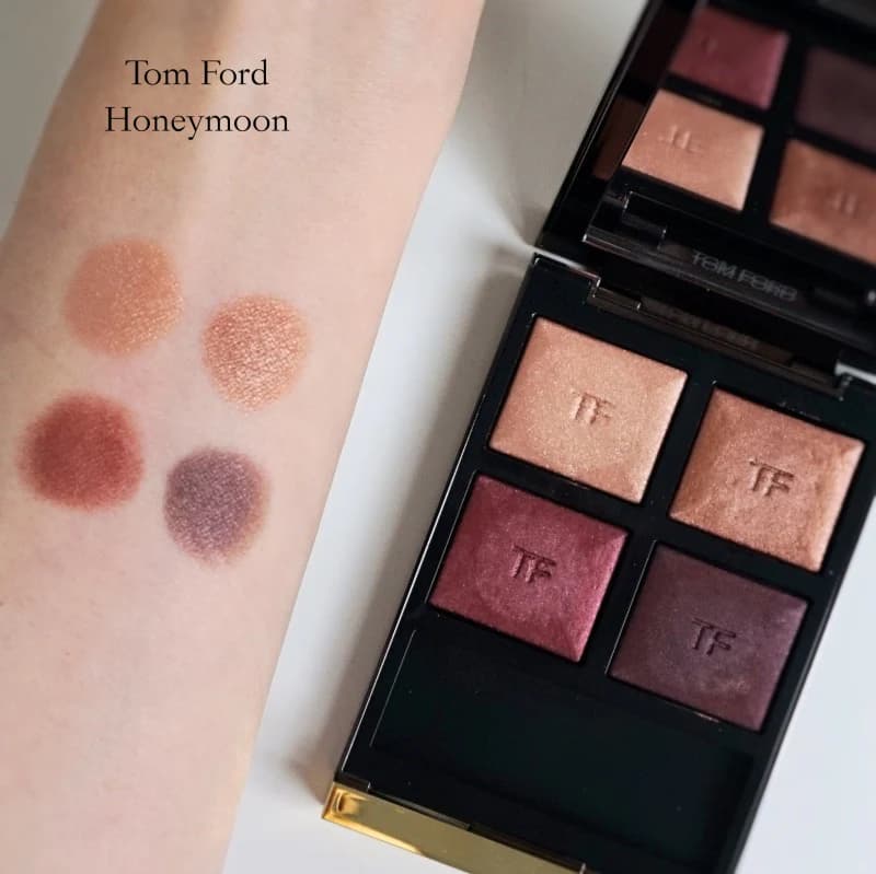 پالت سایه چشم تام فورد | Tom Ford Eye Color Quad – 04 Honeymoon — تصویر ۵