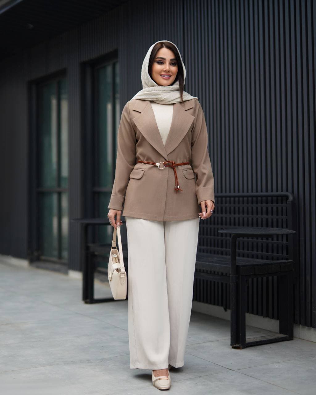 کت آلیس یقه انگلیسی زنانه (ضمانت اصالت) ارسال رایگان اصالت — تصویر ۶