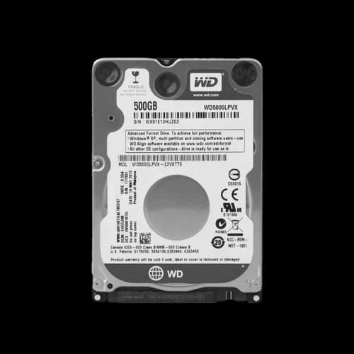 هارد دیسک 500GB لپتاپ میکس برند