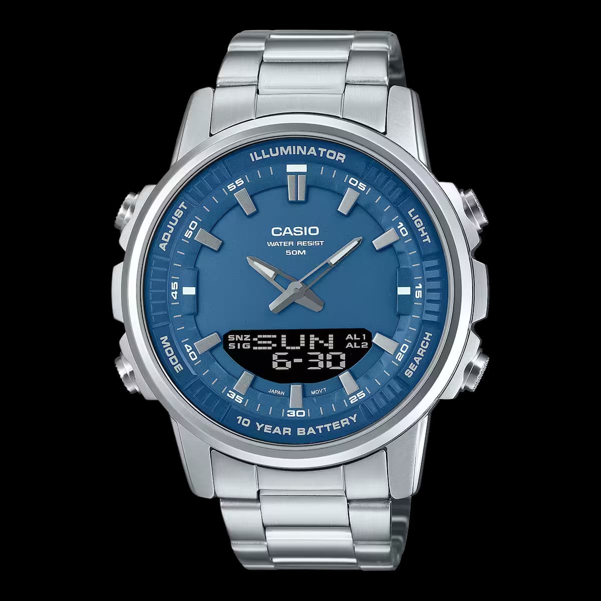 ساعت مردانه کاسیو مدل CASIO AMW-880D-2A1VDF — تصویر ۳