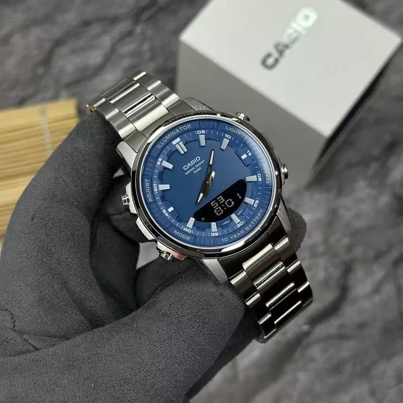 ساعت مردانه کاسیو مدل CASIO AMW-880D-2A1VDF — تصویر ۶