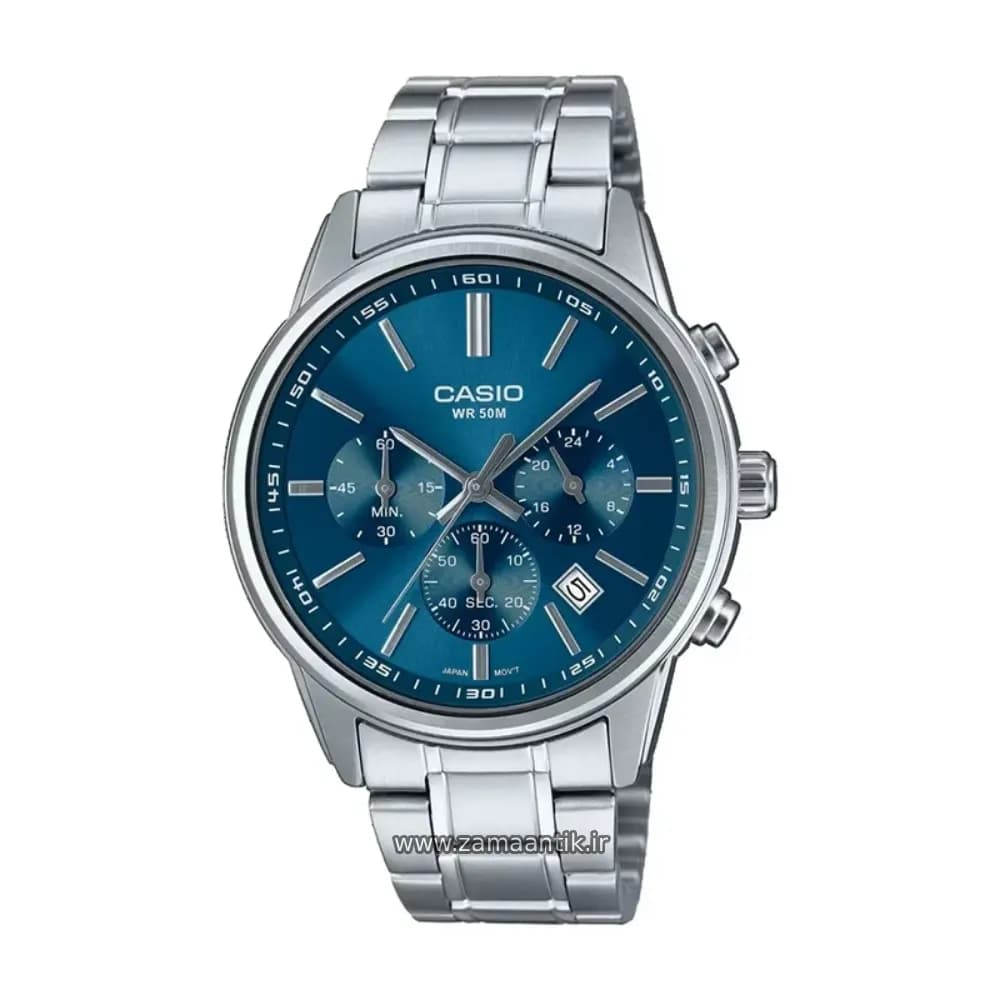 ساعت مردانه کاسیو مدل CASIO MTP-E515D-2A1VDF — تصویر ۳