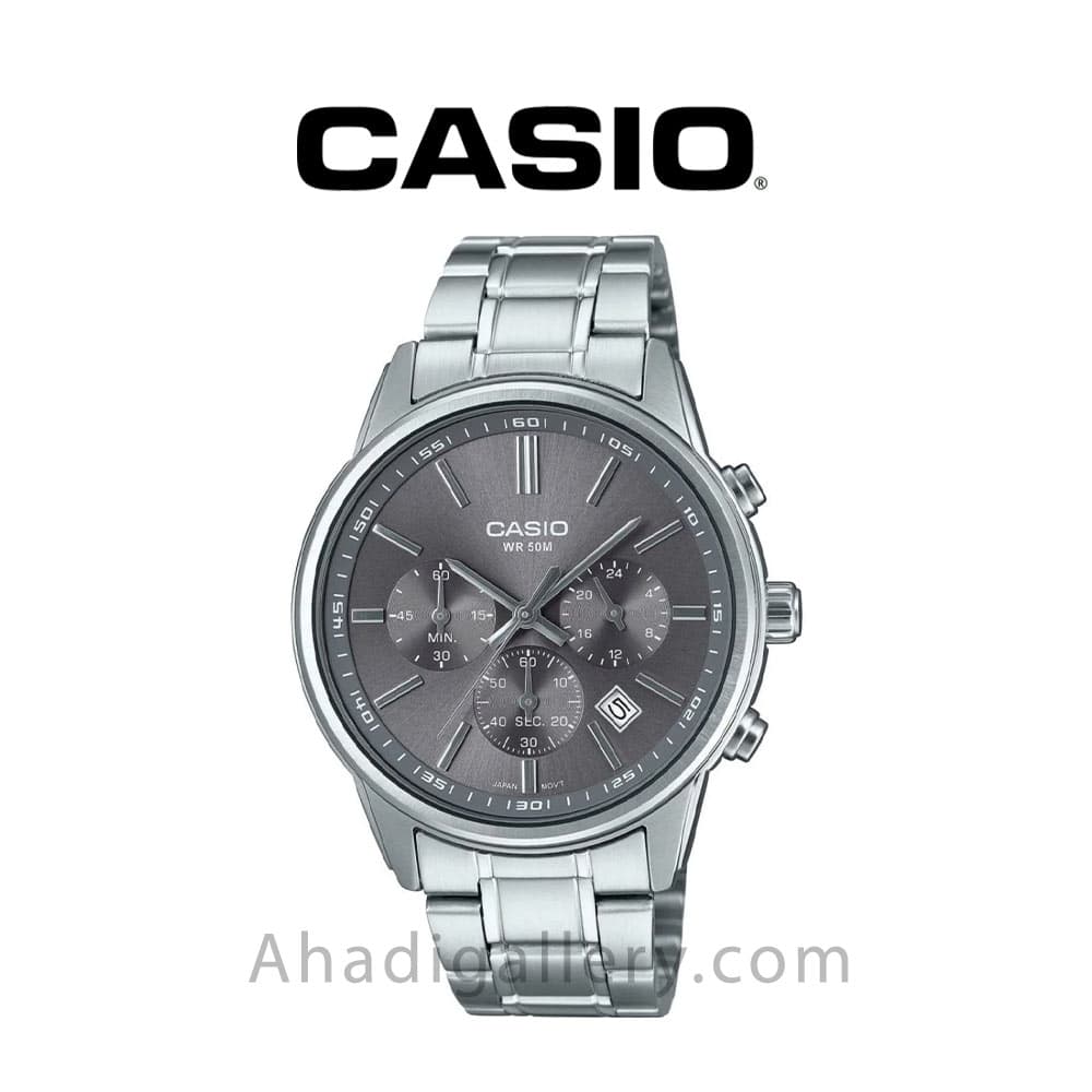 ساعت مردانه کاسیو مدل CASIO MTP-E515D-8AVDF — تصویر ۶