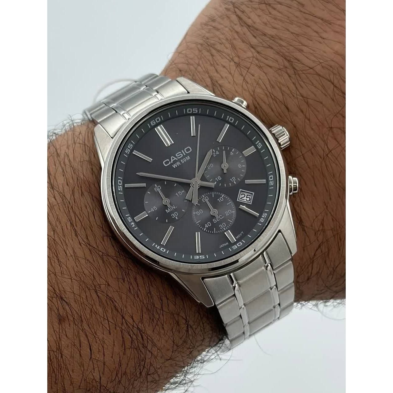 ساعت مردانه کاسیو مدل CASIO MTP-E515D-8AVDF — تصویر ۴