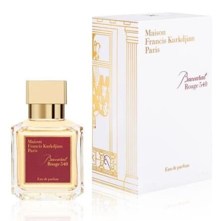 عطر ادکلن میسون فرانسیس کورکجان باکارات رژ 540 سفید — تصویر ۲