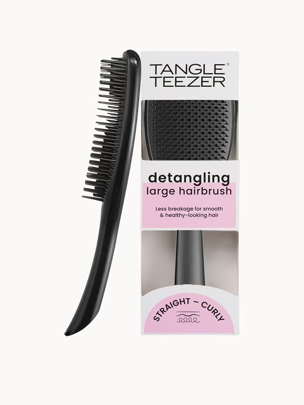 برس مو تنگل تیزر دتانگلینگ سایز بزرگ مناسب موهای صاف و فر | Tangle Teezer Detangling Large Hairbrush – Straight & Curly — تصویر ۲