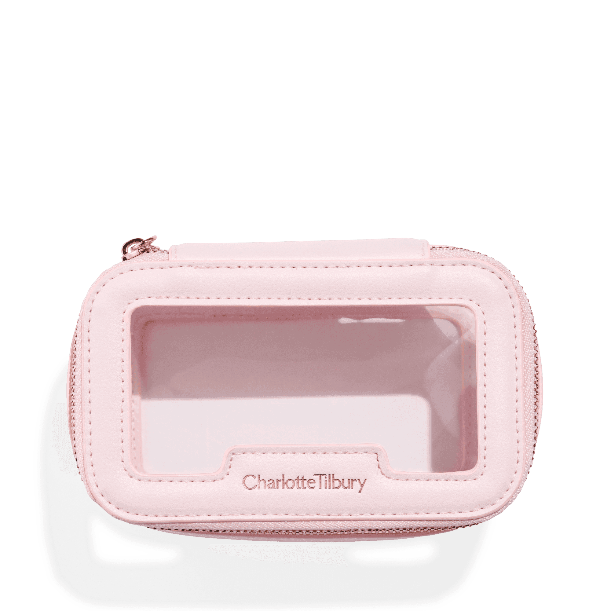 کیف لوازم آرایش شارلوت تیلبری صورتی | Charlotte Tilbury Pink Beauty Cosmetic Bag