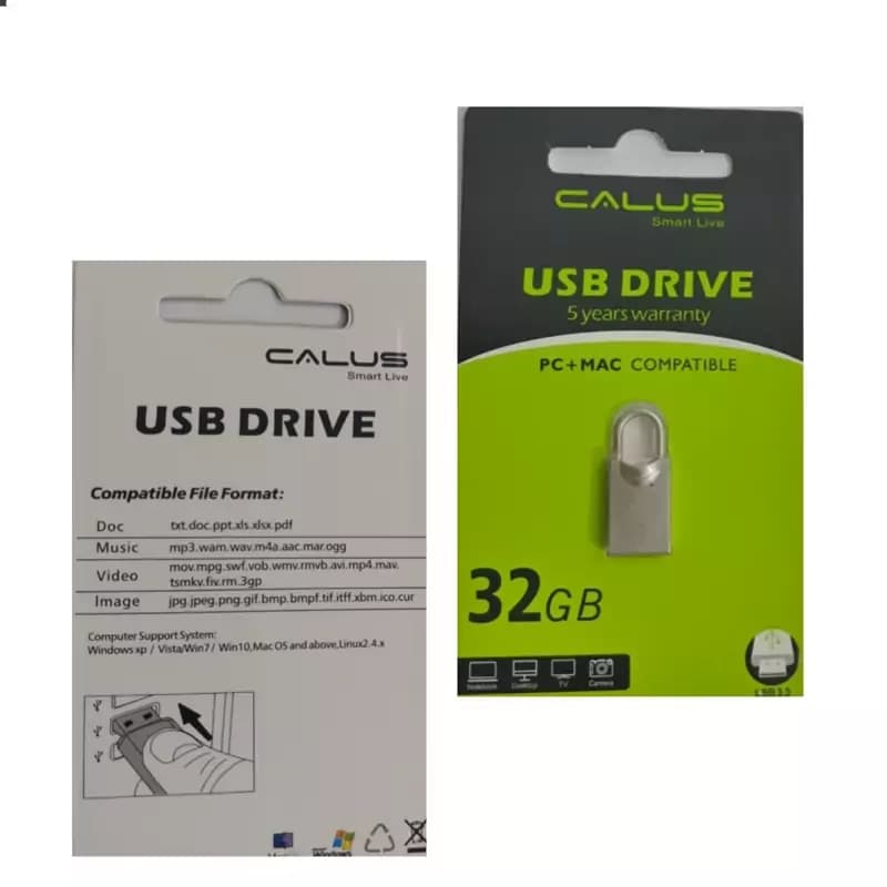 فلش مموری USB 3.0 کالوس ظرفیت 32 گیگابایت — تصویر ۲