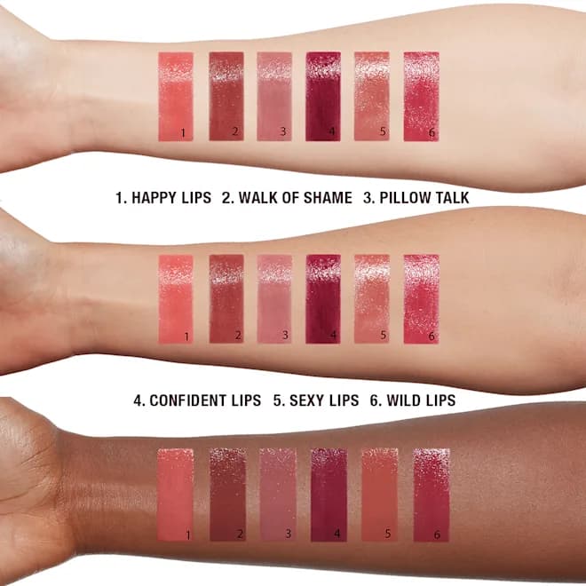 رژ لب براق شارلوت تیلبری سوپراستار لیپس رنگ Pillow Talk فول‌سایز | Charlotte Tilbury Superstar Lips Lipstick – Pillow Talk (1.8g) — تصویر ۷