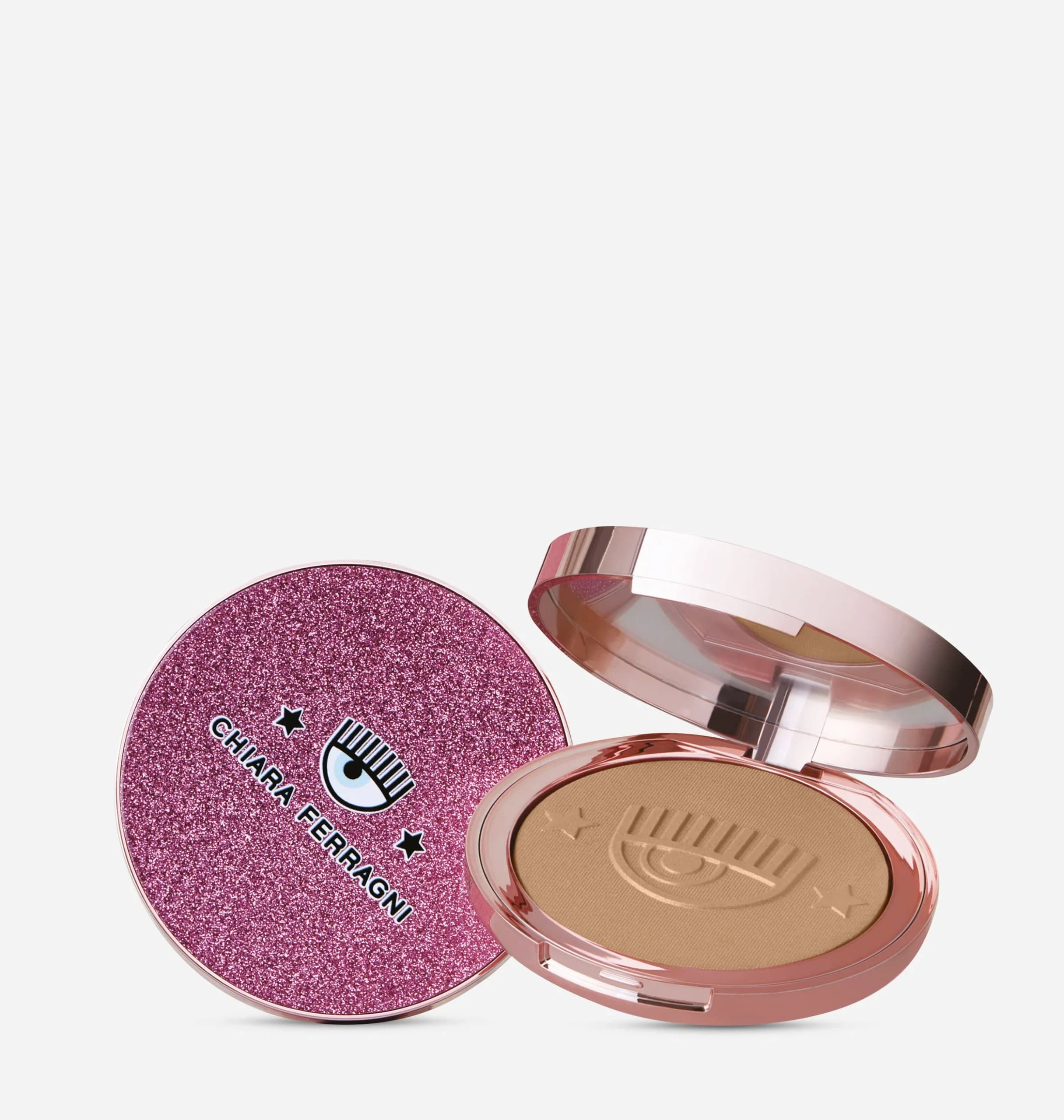 برنزر هایلایت‌دار کیارا فراگنی رنگ Sun On Me 01 | Chiara Ferragni Sun On Me Highlighting Bronzer 01 (10.5g) — تصویر ۲