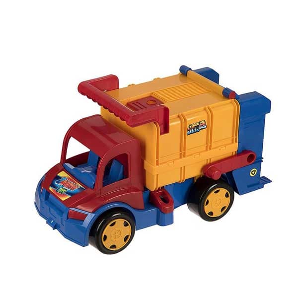 کامیون زباله زرین تویز مدل f3 - zarrin toys trash truck — تصویر ۲
