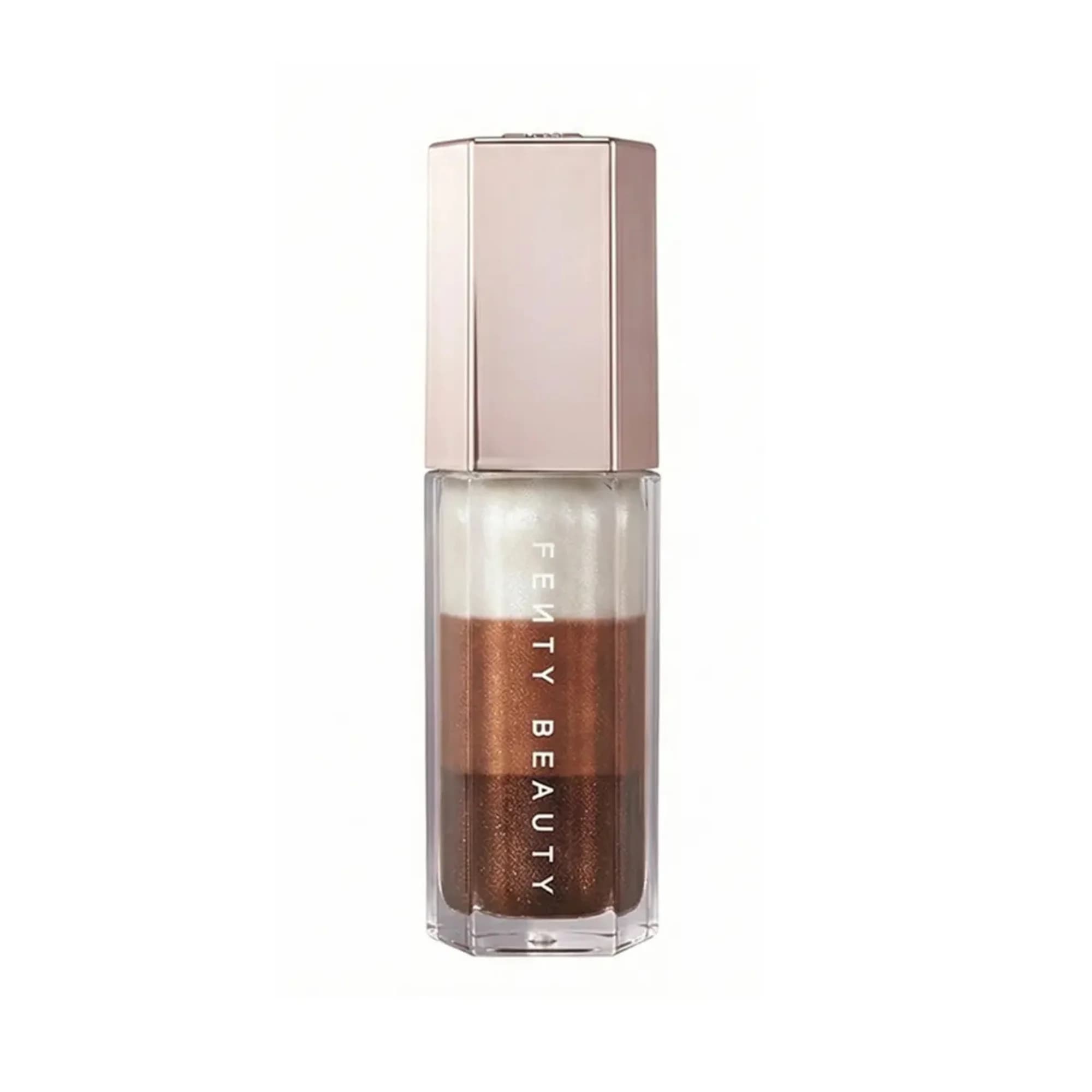 لیپ گلاس فنتی بیوتی رنگ Spiked Hot Chocolit | Fenty Beauty Gloss Bomb Stix Shimmer Lip Luminizer – Spiked Hot Chocolit (9ml) — تصویر ۲