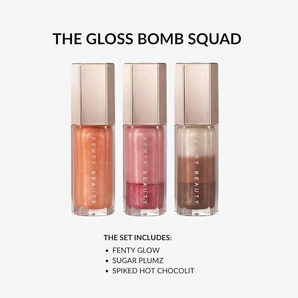 لیپ گلاس فنتی بیوتی رنگ Spiked Hot Chocolit | Fenty Beauty Gloss Bomb Stix Shimmer Lip Luminizer – Spiked Hot Chocolit (9ml) — تصویر ۵