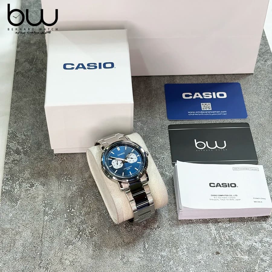 ساعت مردانه کاسیو مدل CASIO MTP-E335D-2E1V — تصویر ۶