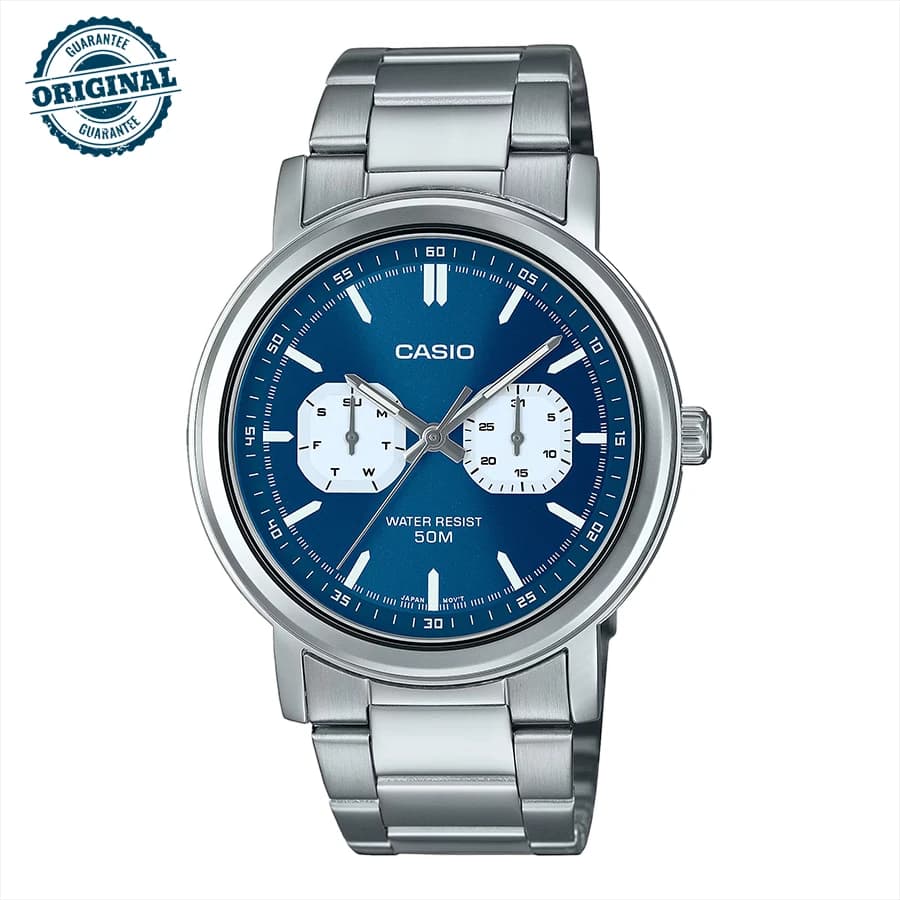 ساعت مردانه کاسیو مدل CASIO MTP-E335D-2E1V — تصویر ۳