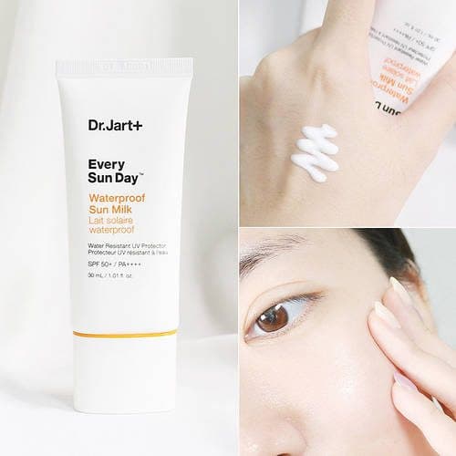 ضد آفتاب واترپروف دکتر جارت SPF50+ PA++++ | Dr.Jart+ Every Sun Day Waterproof Sun Milk 30ml — تصویر ۵
