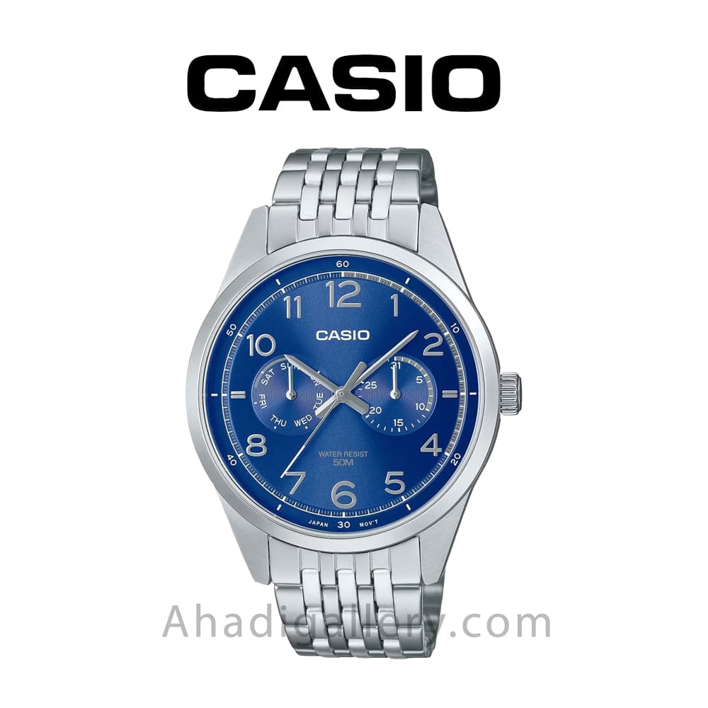 ساعت مردانه کاسیو مدل CASIO MTP-E340D-2AVDF — تصویر ۳