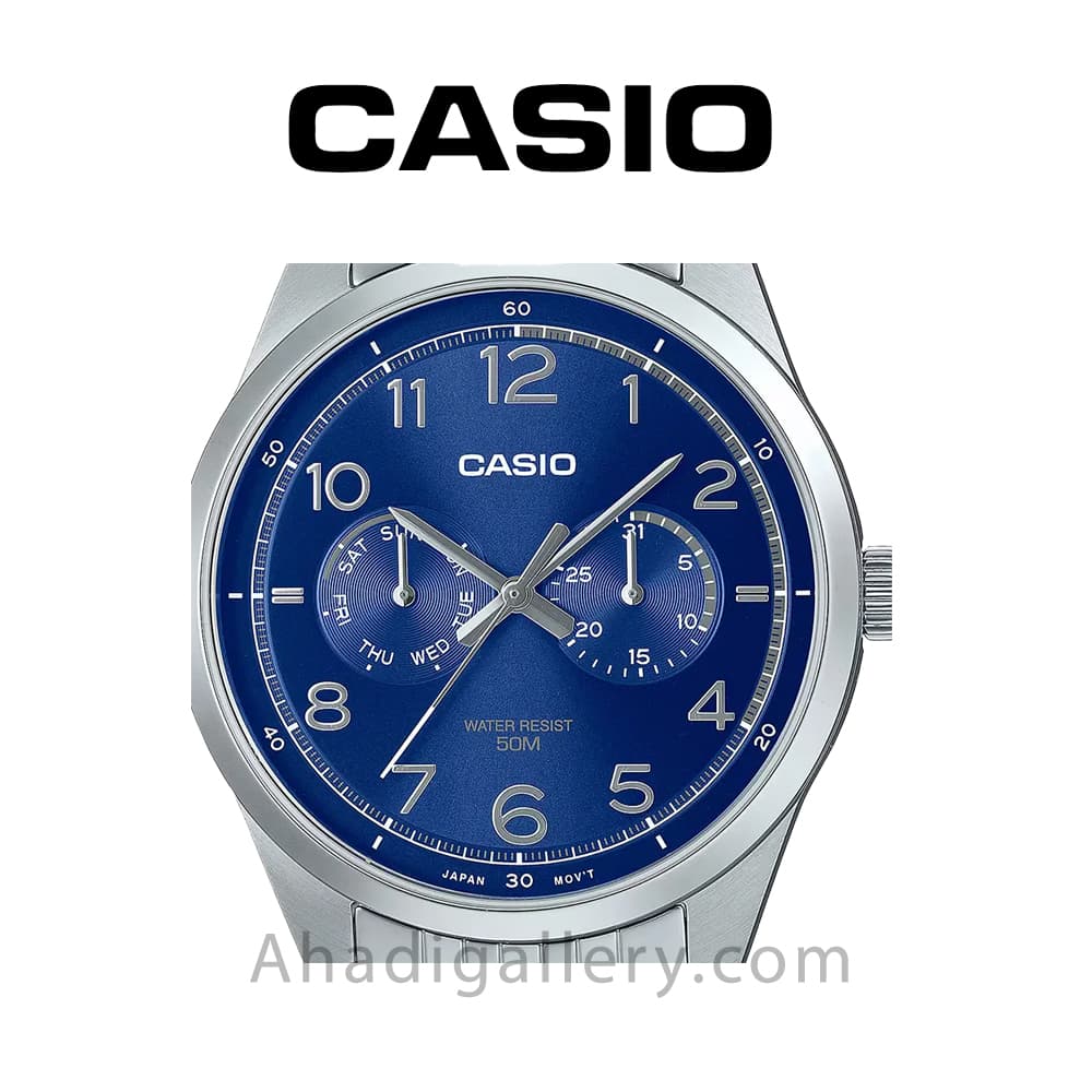 ساعت مردانه کاسیو مدل CASIO MTP-E340D-2AVDF — تصویر ۴