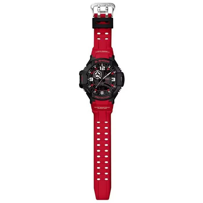 ساعت مردانه کاسیو جیشاک مدل GA-1000-4BDR — تصویر ۱۲
