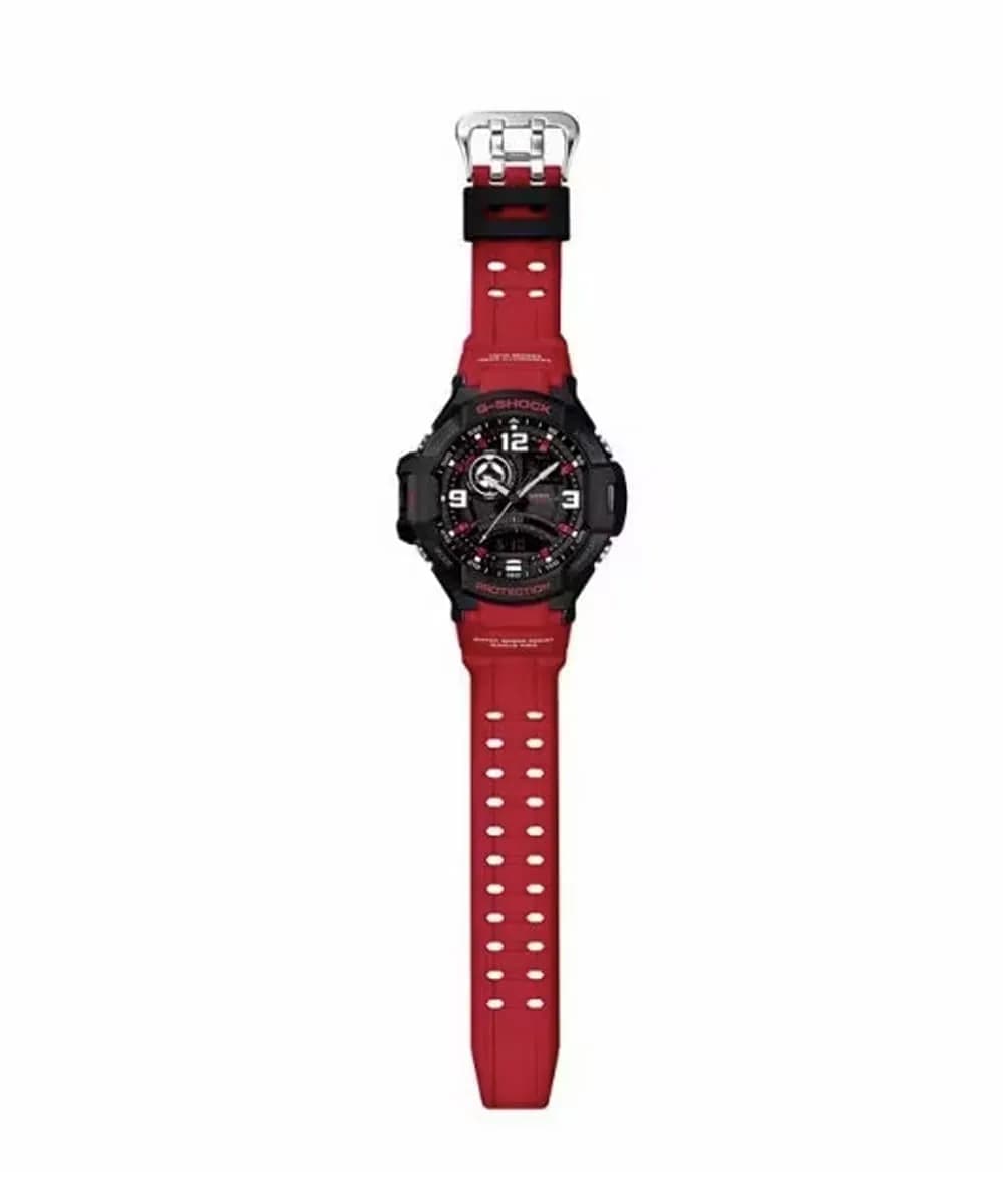 ساعت مردانه کاسیو جیشاک مدل GA-1000-4BDR — تصویر ۸