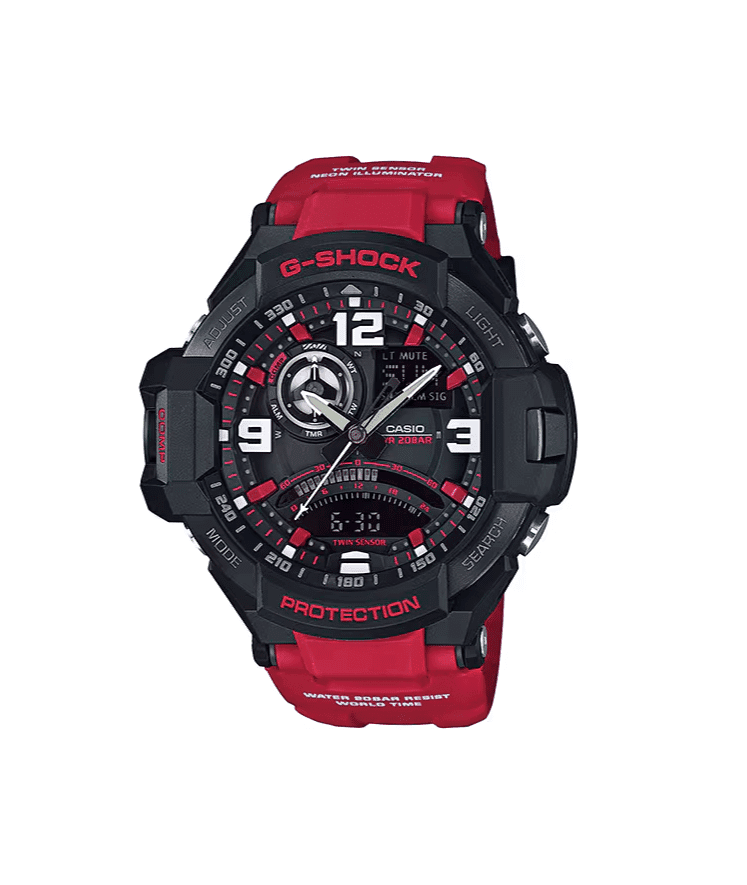ساعت مردانه کاسیو جیشاک مدل GA-1000-4BDR