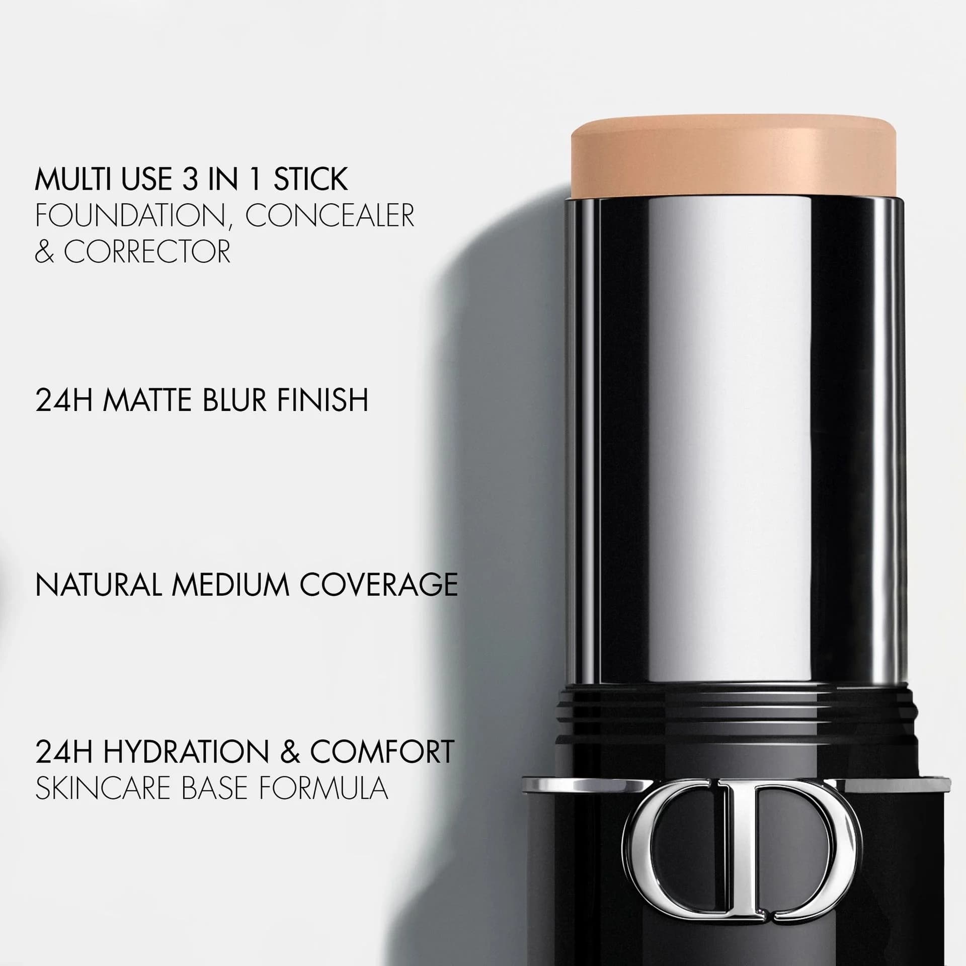کرم‌پودر استیکی فوراور دیور | DIOR Forever Skin Perfect 24H Multi-Use Foundation Stick — تصویر ۳