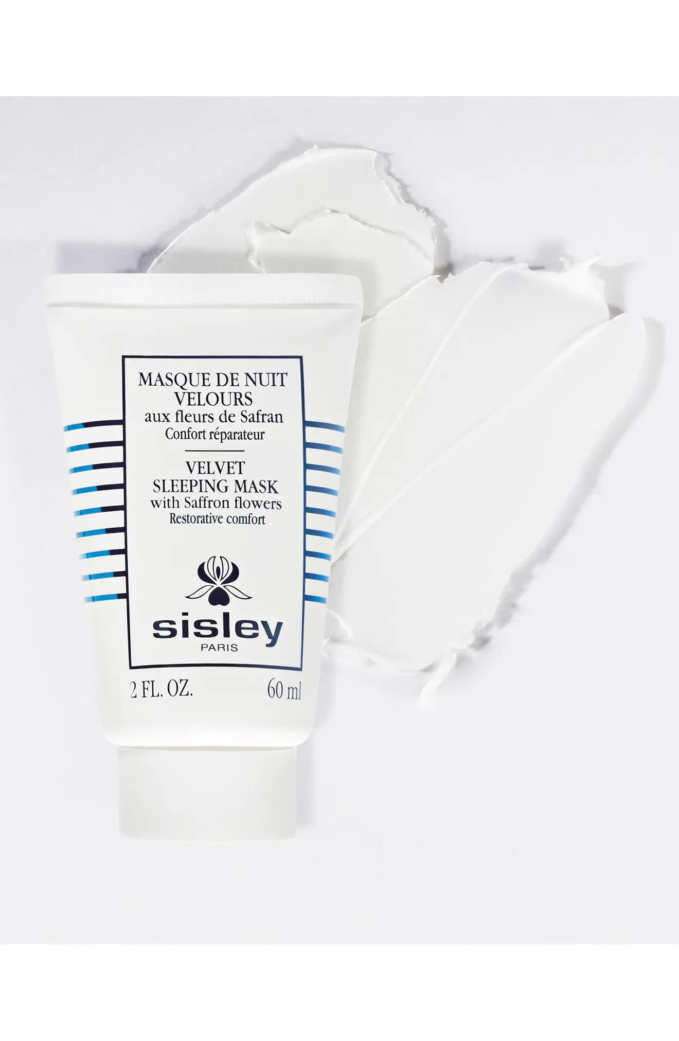 ماسک شب مخملی گل زعفران سیسلی ۱۰ میل | Sisley Velvet Sleeping Mask with Saffron Flowers 10ml — تصویر ۲