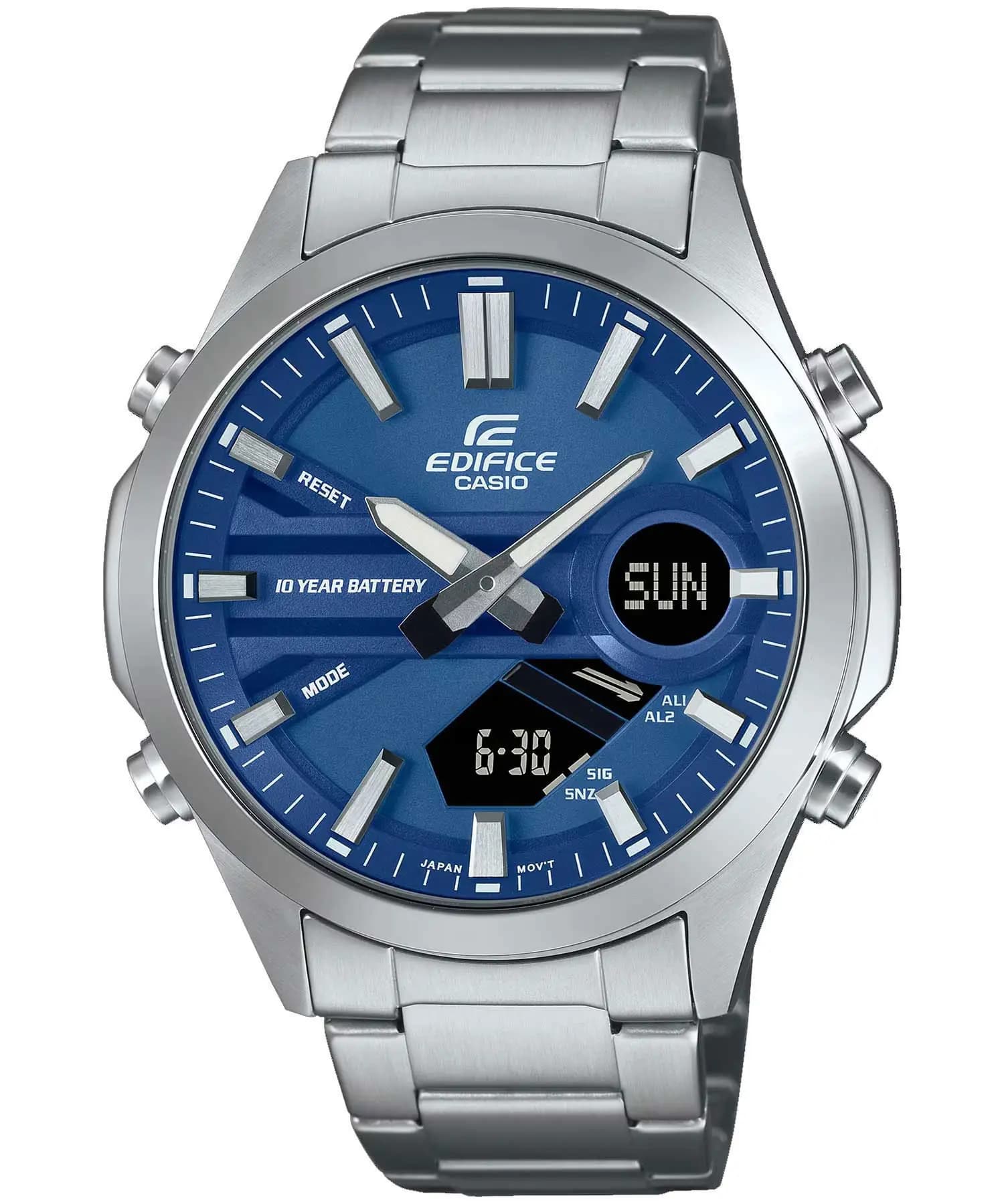 ساعت مردانه کاسیو ادیفیس مدل CASIO EFV-C120D-2ADF — تصویر ۸