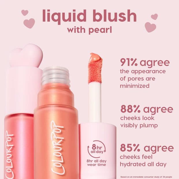 رژگونه مایع کالرپاپ Colourpop Liquid Blush Weightless Liquid Blush — تصویر ۹