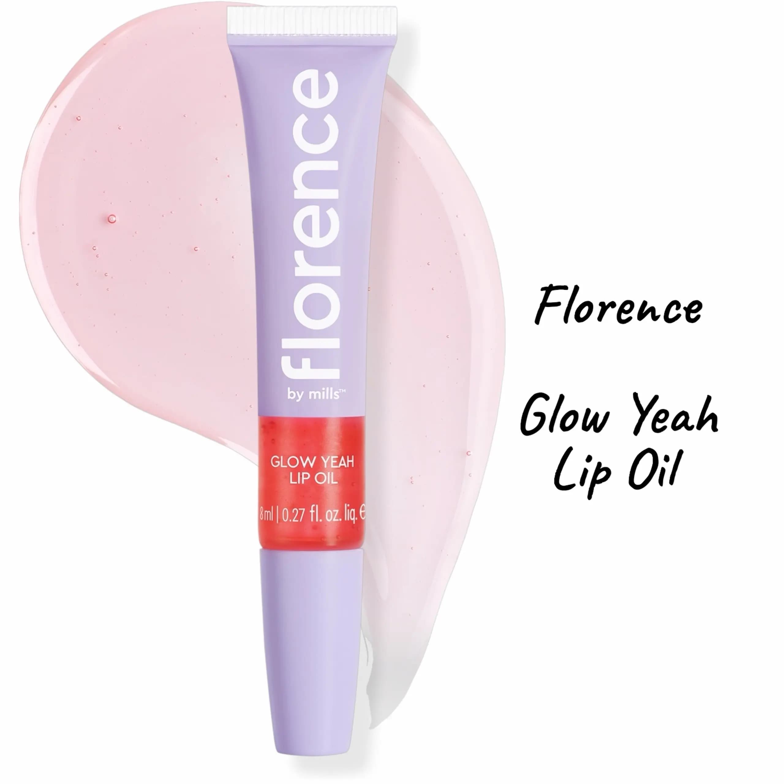 روغن لب فلورنس بای میلز مدل Glow Yeah Lip Oil حجم ۸ میلیلیتر
