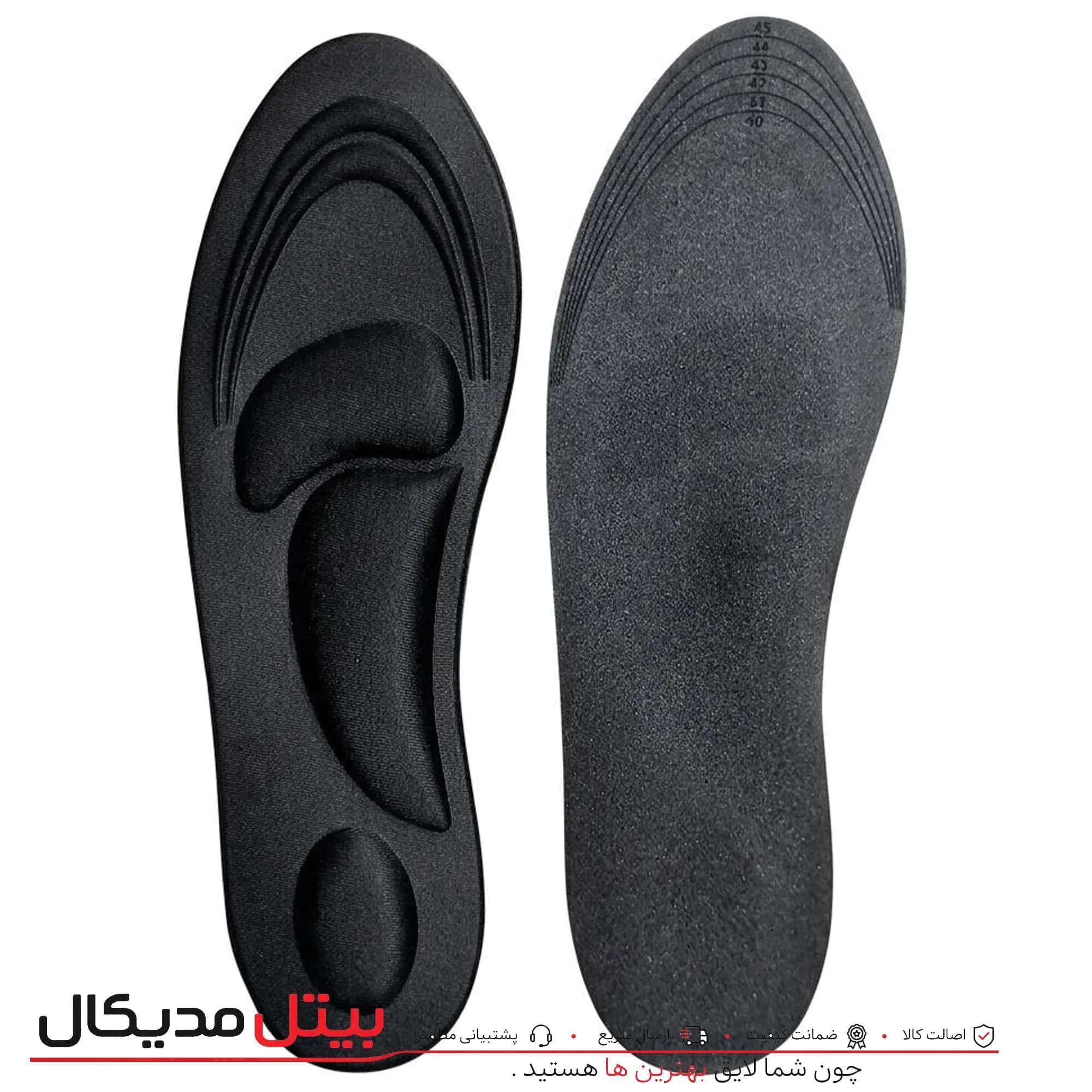 کفی اسفنجی بادکنکی وارداتی (مشکی)