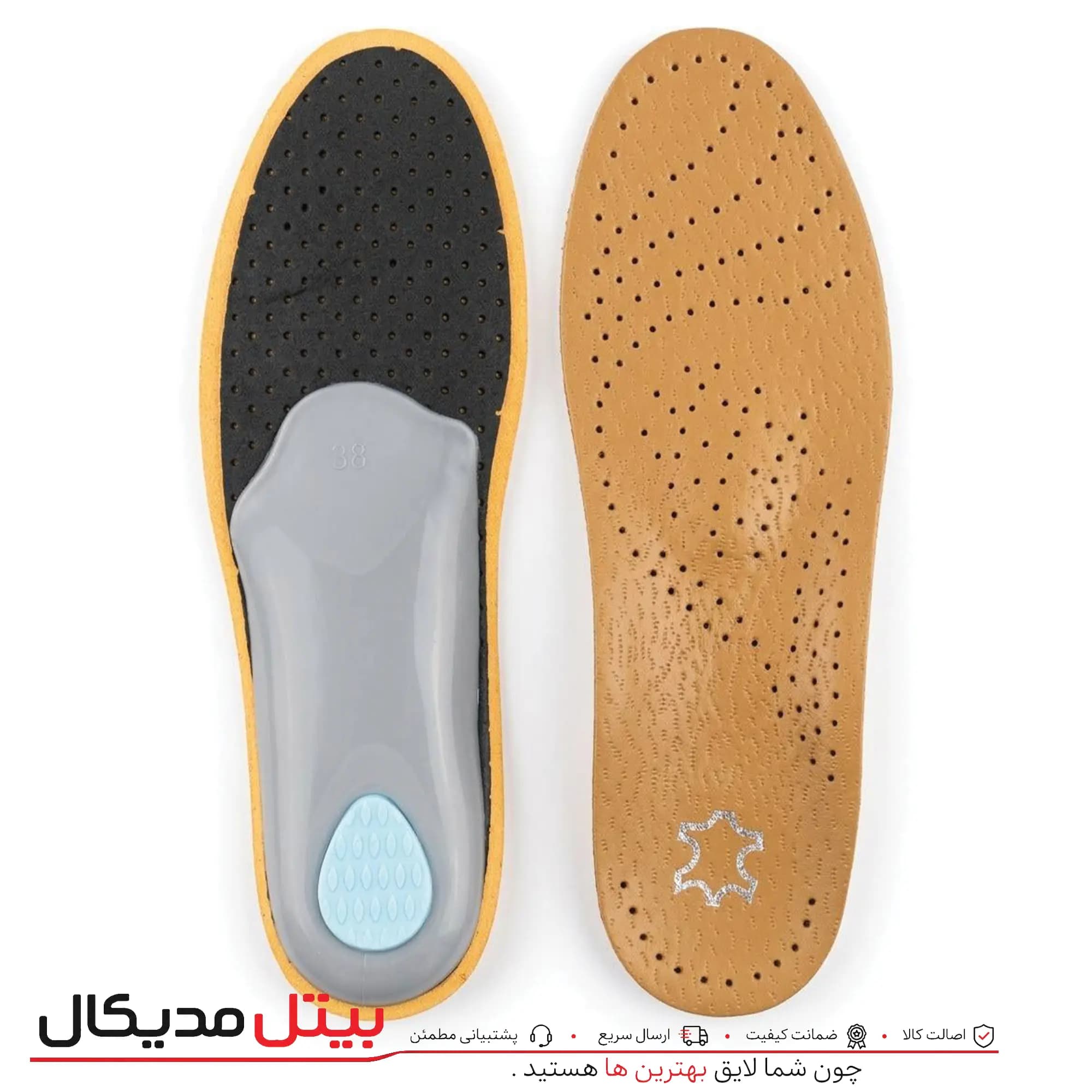 کفی طبی اناتومیک وارداتی — تصویر ۲