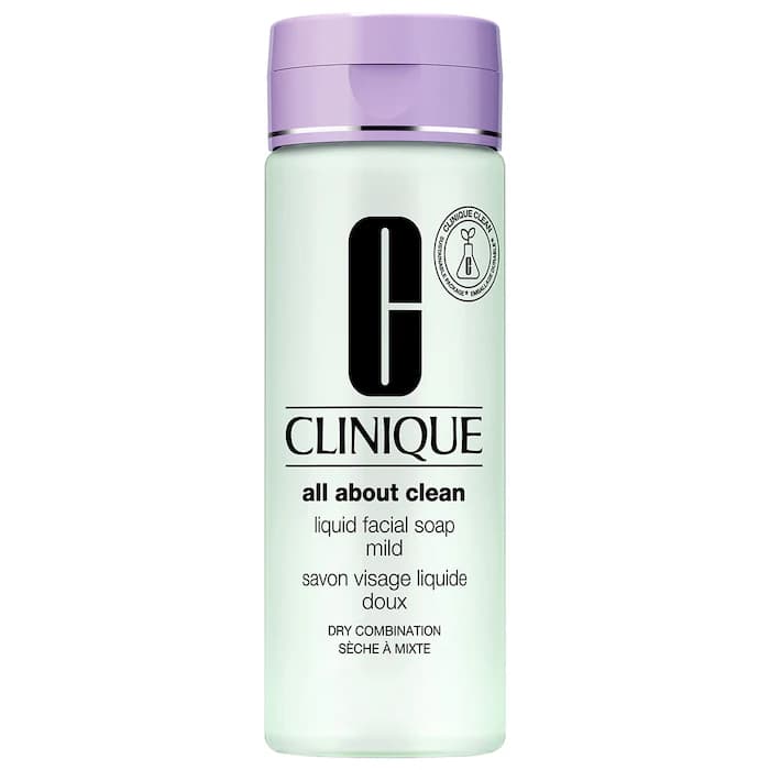 صابون مایع شوینده پوست خشک کلینیک Clinique All About Clean Liquid Facial Soap