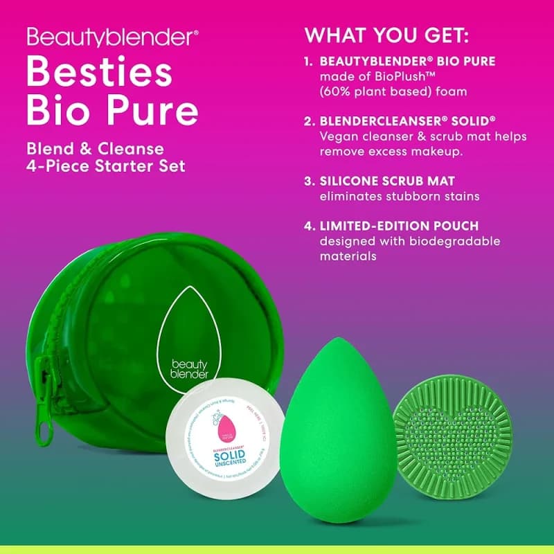 ست اسفنج آرایشی بیوتی بلندر مدل Besties Green — تصویر ۵