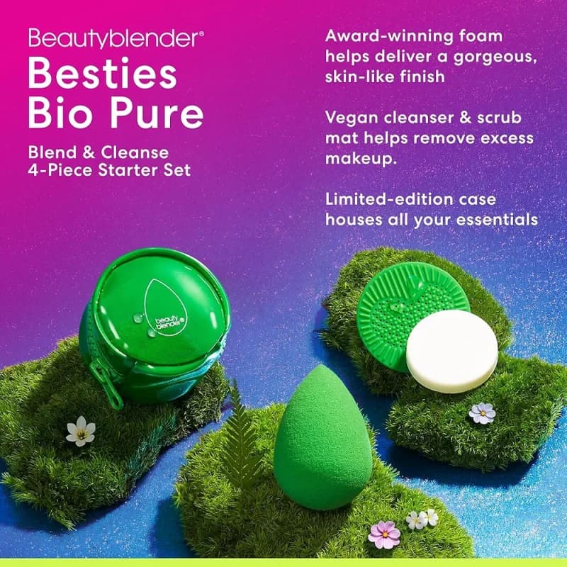 ست اسفنج آرایشی بیوتی بلندر مدل Besties Green — تصویر ۹