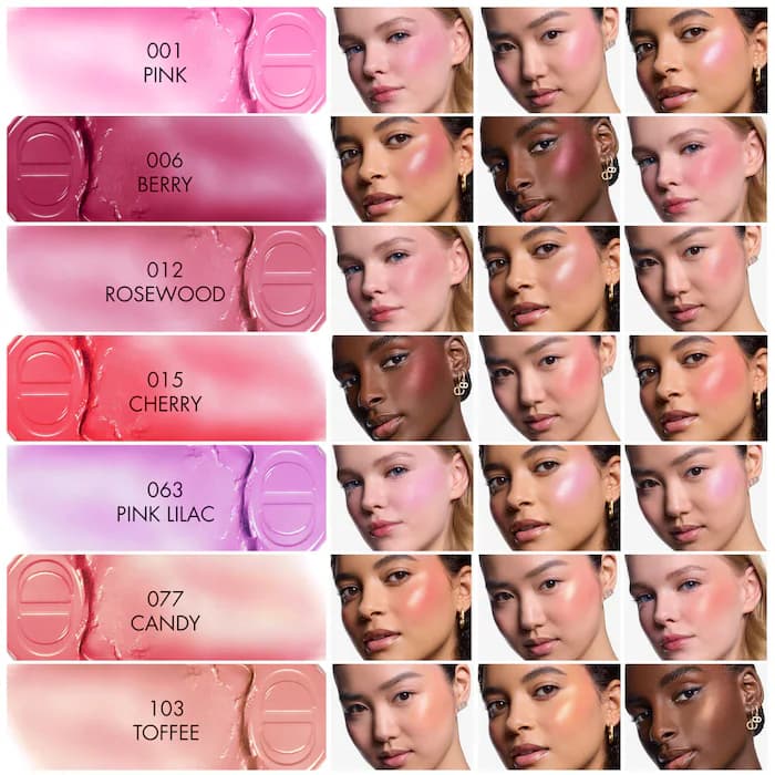 رژگونه براق رزی گلو استیکی دیور رنگ بری گلو DIOR Rosy Glow Blush Stick — تصویر ۹