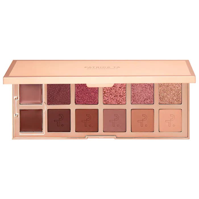 پالت سایه چشم رز ماجور پاتریک تا PATRICK TA Major Dimension II Rose Eyeshadow Palette — تصویر ۲
