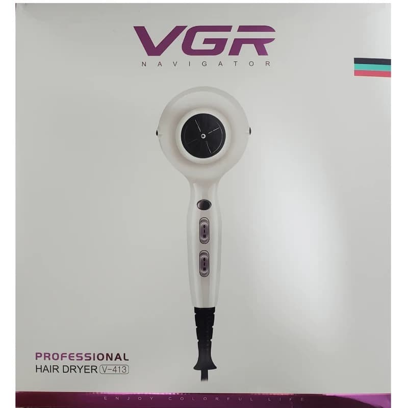 سشوار حرفه ای وی جی آر VGR V-413 — تصویر ۲