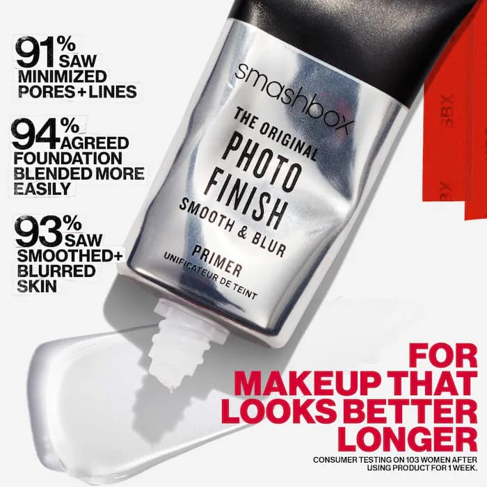 پرایمر بی رنگ اسمش باکس مدل فوتو فینیش فاندیشن حجم 30 میل The Original Photo Finish Smooth & Blur Primer — تصویر ۷