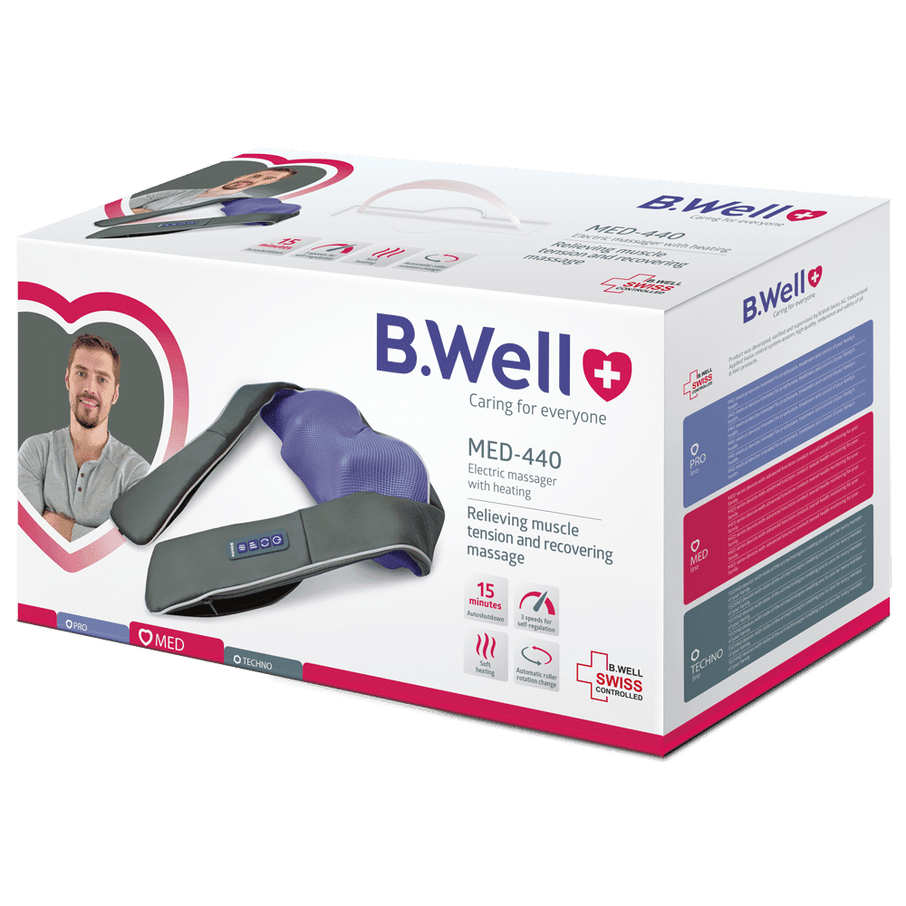 دستگاه ماساژور گرمایشی B.Well بی ول مدل MED-440